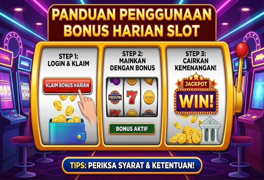 Panduan Menggunakan Bonus Harian Slot