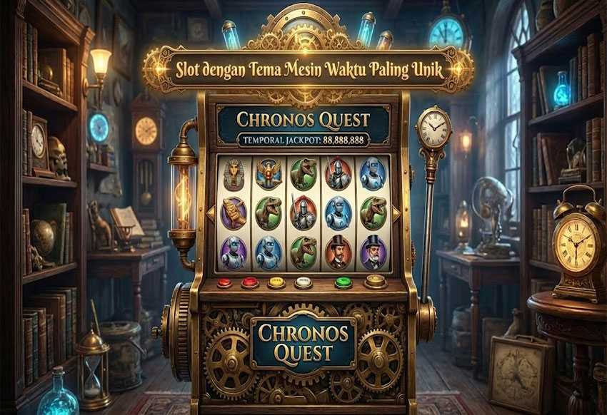 Slot dengan Tema Mesin Waktu Paling Unik